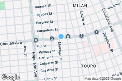 Map image of the property - 4036 Saint Charles Ave