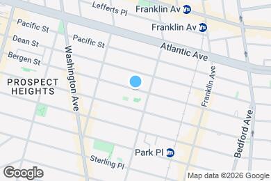 Map image of the property - 836 Bergen St