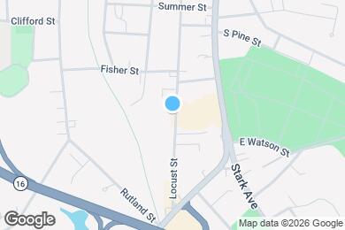 Map image of the property - 243 Locust St