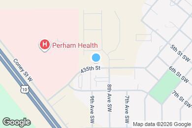 Map image of the property - 812 7th St SW