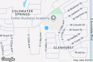 Map image of the property - 11880 W Grant St