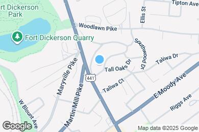 Map image of the property - 131 Druid Dr