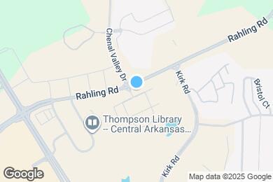 Map image of the property - Palisades at Chenal Valley