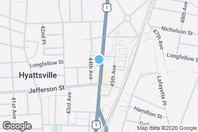 Map image of the property - 5606 Baltimore Ave