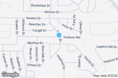Map image of the property - 10405 Trask Dr