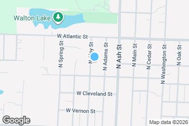 Map image of the property - 1116 N Clay St