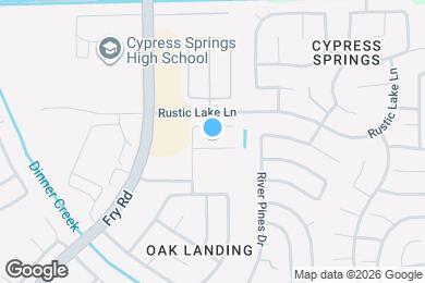 Map image of the property - 20126 Breezy Oak Ct