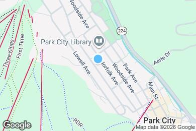 Map image of the property - 1150 Empire Ave