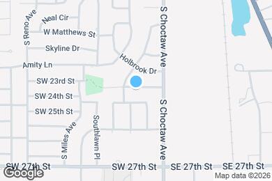 Map image of the property - 213 SW 23rd St
