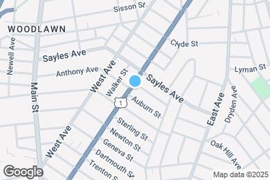 Map image of the property - 406 Pawtucket Ave