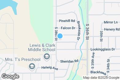Map image of the property - 3738 Burr Oak Dr