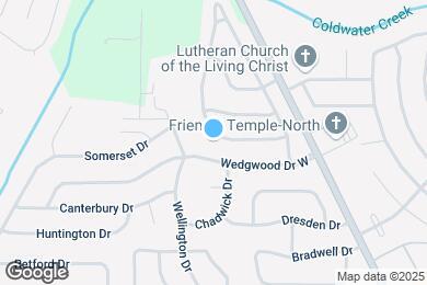 Map image of the property - 3125 Brookshire Dr