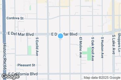 Map image of the property - 350 S Oakland