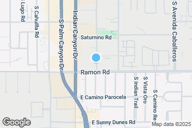 Map image of the property - 474 S Calle Encilia