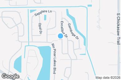 Map image of the property - 8030 Excalibur Ct
