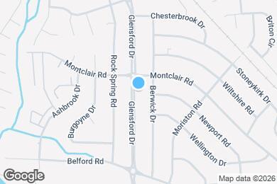 Map image of the property - 713 Glensford Dr