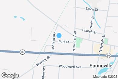 Map image of the property - 57 Park St