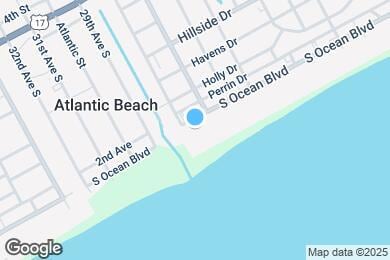 Map image of the property - 2711 S Ocean Blvd