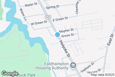 Map image of the property - 72 Holyoke St