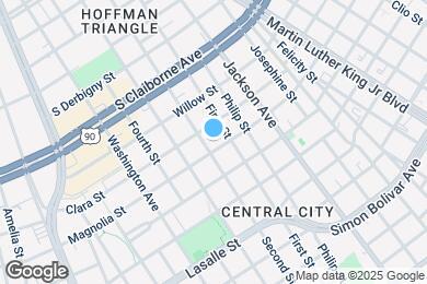 Map image of the property - 2423 Magnolia St