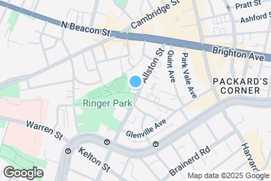 Map image of the property - 71 Allston St