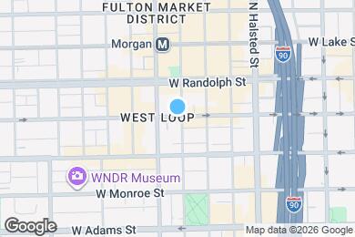 Map image of the property - 933 W Washington Blvd