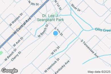 Map image of the property - 208 W Elm St