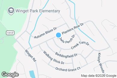 Map image of the property - 4333 Owls Perch Dr