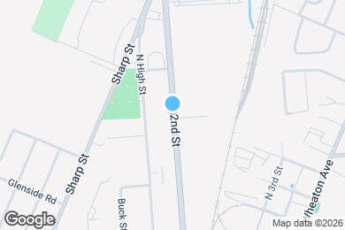 Map image of the property - 1602 N 2nd St