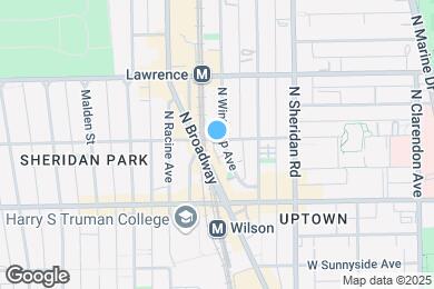 Map image of the property - 4662 N Winthrop Ave