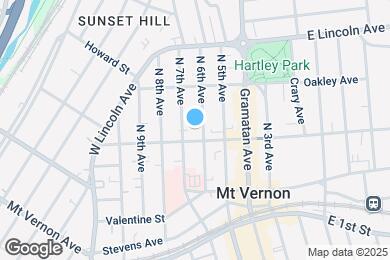 Map image of the property - 112 N 6th Ave