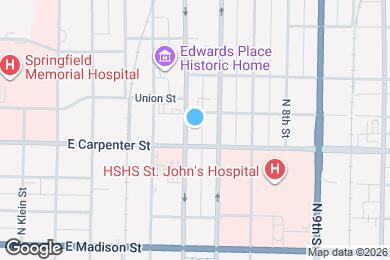 Map image of the property - 612 N 5th St