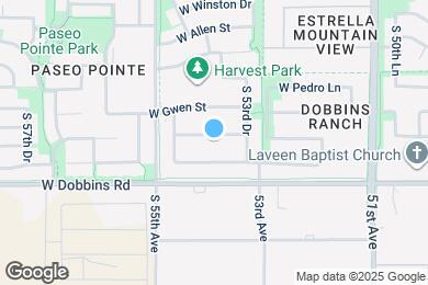 Map image of the property - 5405 W Siesta Way