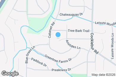 Map image of the property - 3680 Citation Dr