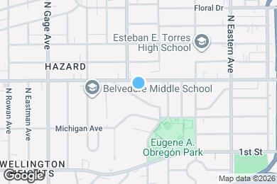 Map image of the property - 4045 San Carlos St