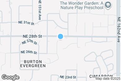 Map image of the property - 2711 NE 154th Ct