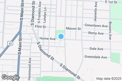 Map image of the property - 152 Home Ave