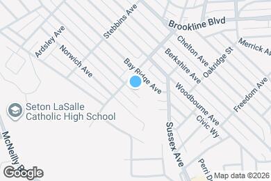 Map image of the property - 1017 Fordham Ave