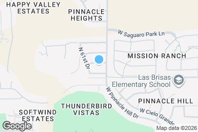 Map image of the property - 6115 W Park View Ln