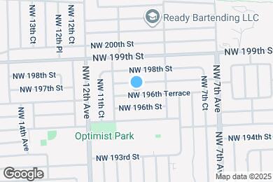 Map image of the property - 1041 NW 196th Ter