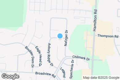 Map image of the property - 5645 Blandon