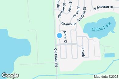 Map image of the property - 1814 Aldrin Ct