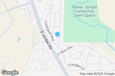 Map image of the property - 8061 S Kittredge Way