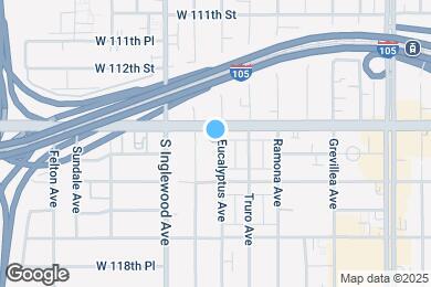 Map image of the property - 11423 Eucalyptus Ave