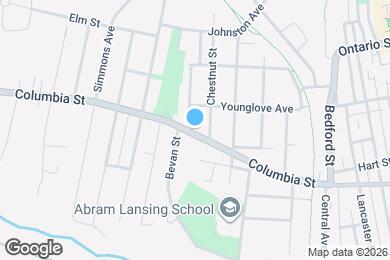 Map image of the property - 175 Columbia St