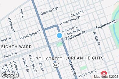 Map image of the property - 706 N 6th St