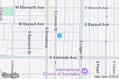 Map image of the property - 115 E Cedar Ave