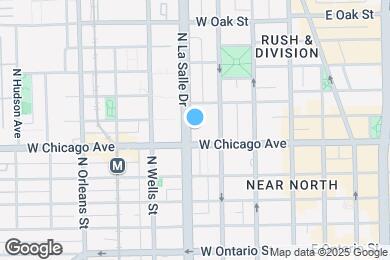 Map image of the property - 811 N La Salle Dr