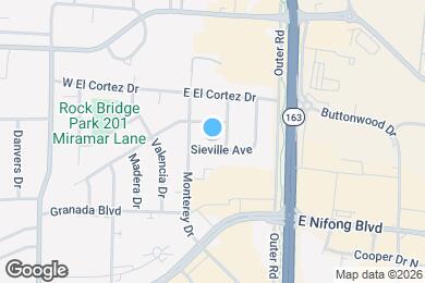 Map image of the property - 109 Sieville Ave