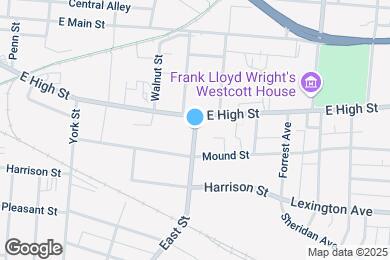 Map image of the property - 219 East St